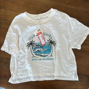 NWT Z Supply Vacay Mode Graphic Tee sz M